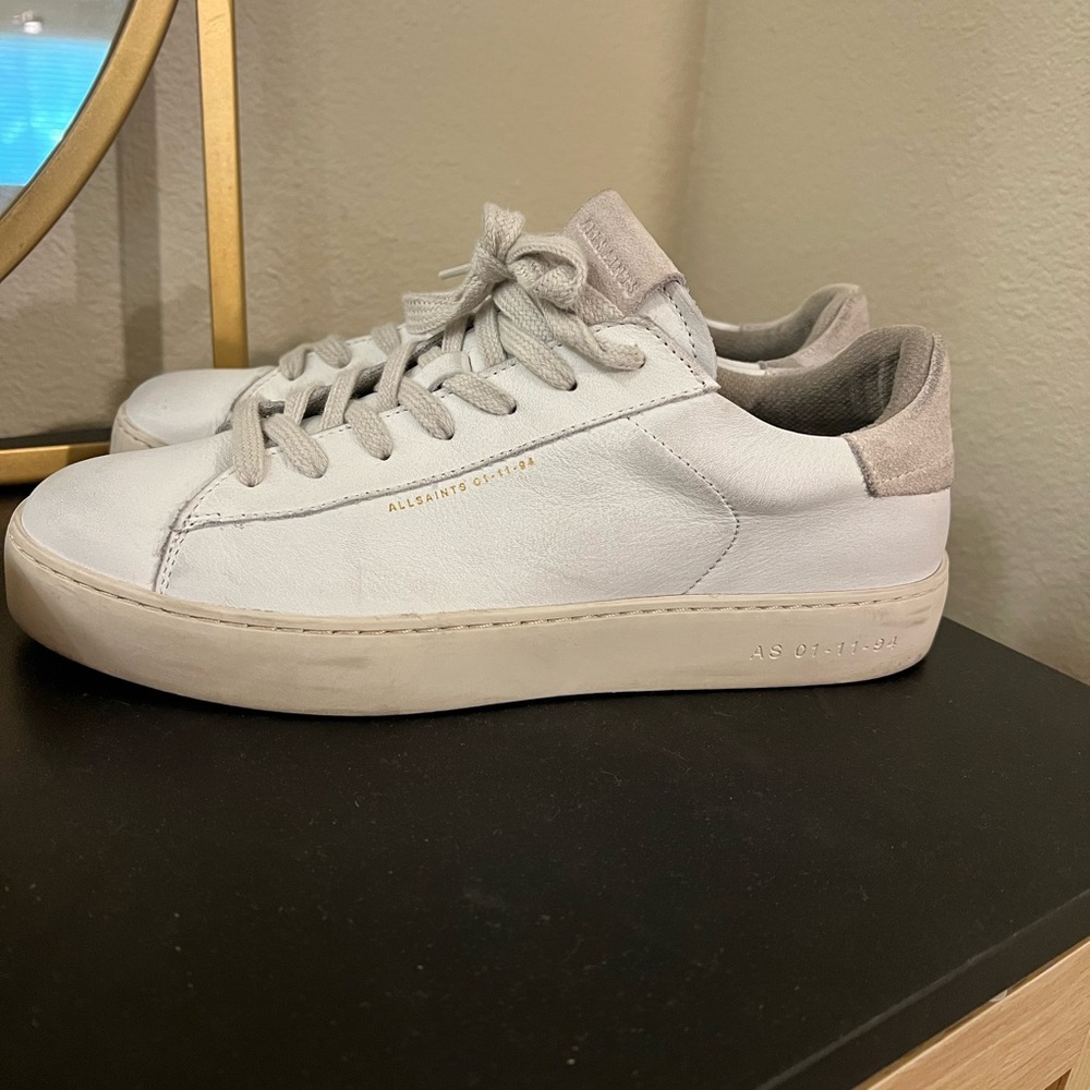 AllSaints Shana Low Top Sneaker White